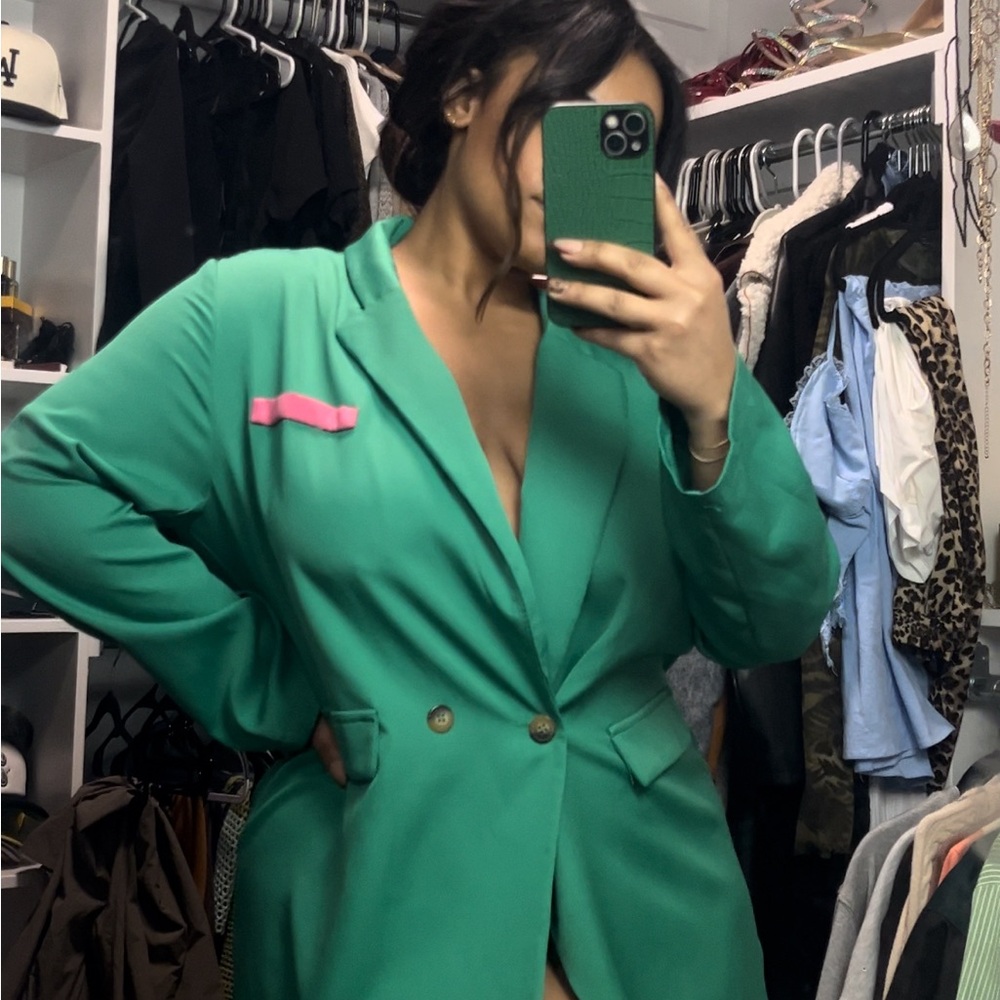 Green Blazer